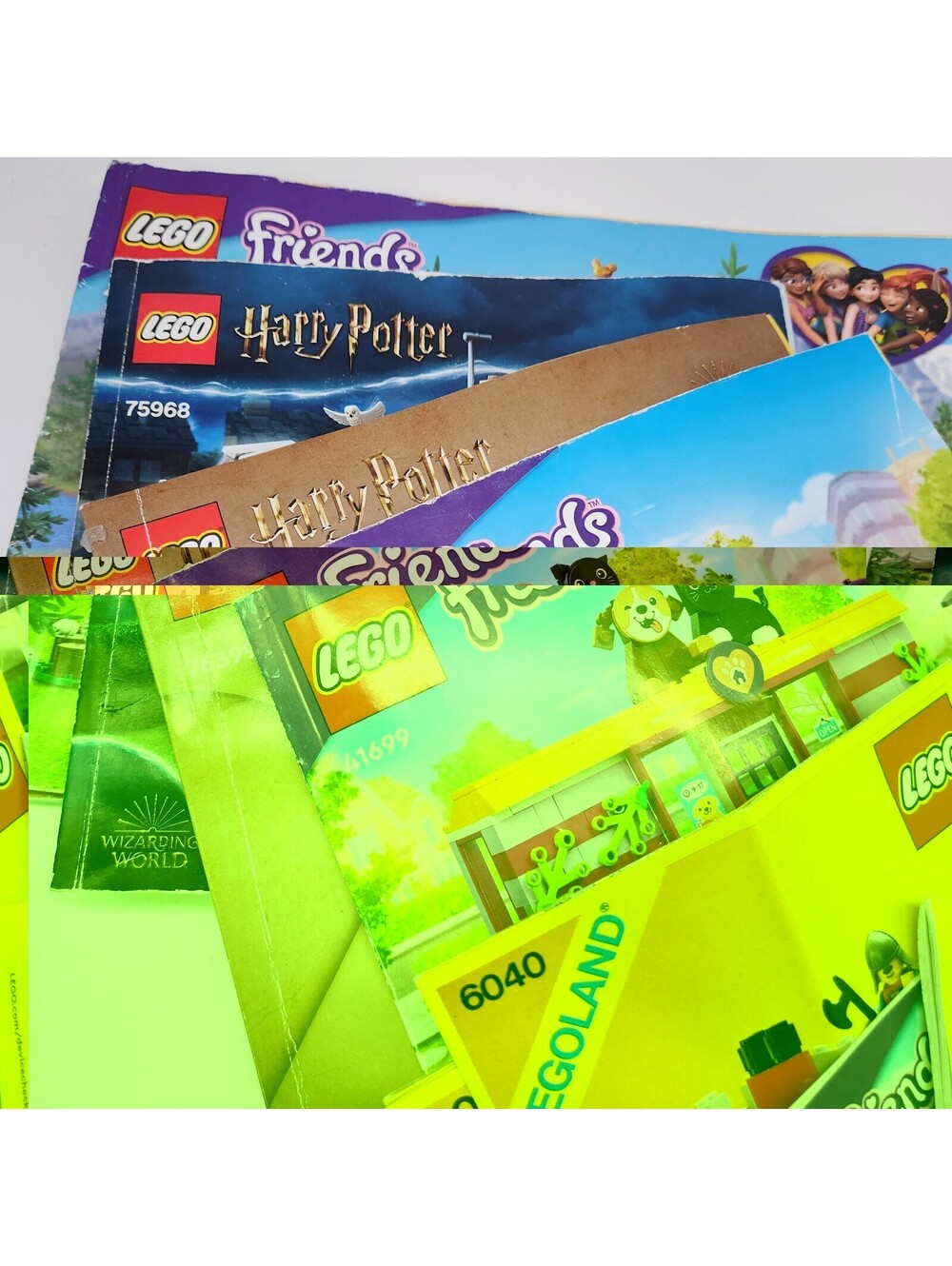 LEGO Instruction Manual Lot Friends Harry Potter Disney System Legoland Booklets - Picture 3 of 3